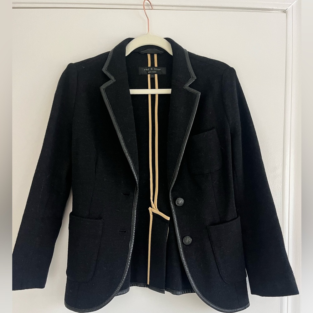 Rag & Bone Black Blazer